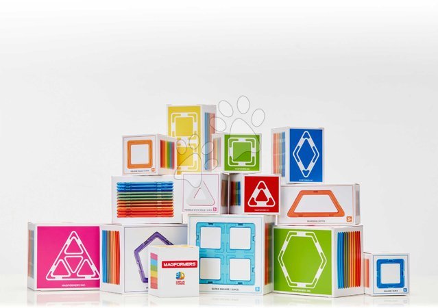 Jeux de construction Magformers - Extension pour le kit de construction magnétique Rectangle Magformers - 2