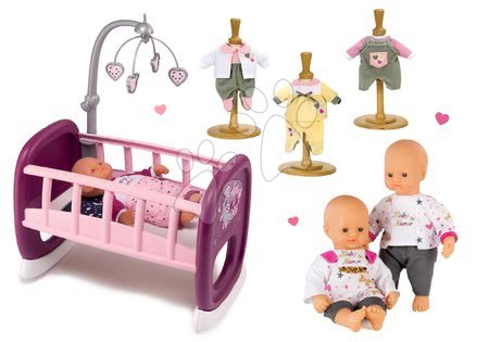 Lutke s dodacima setovi - Set lutka Baby Nurse Zlatna edicija Smoby