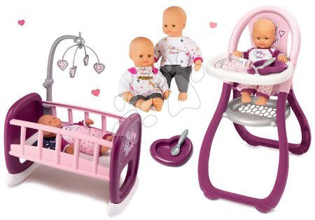 Lutke s dodacima setovi - Set lutka Baby Nurse Zlatna edicija Smoby