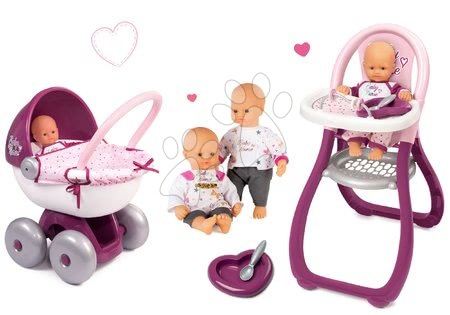 Lutke s dodacima setovi - Set lutka Baby Nurse Zlatna edicija Smoby