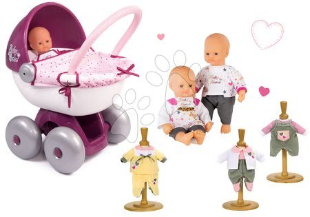 Lutke s dodacima setovi - Set lutka Baby Nurse Zlatna edicija Smoby