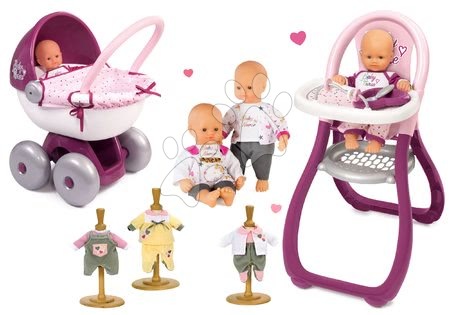 Lutke s dodacima setovi - Set lutka Baby Nurse Zlatna edicija Smoby