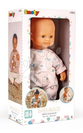 Puppenhäuser - Puppe Natur Baby D'Amour Baby Nurse Smoby_1