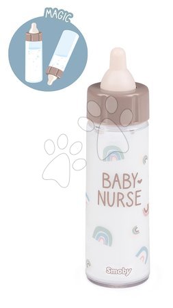 Păpuși - Sticlă Natur D'Amour Magic Bottle Baby Nurse Smoby