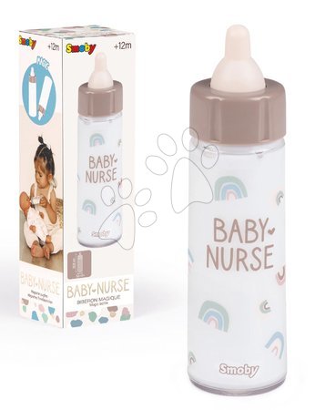 Doplnky pre bábiky - Fľaška Natur D'Amour Magic Bottle Baby Nurse Smoby_1