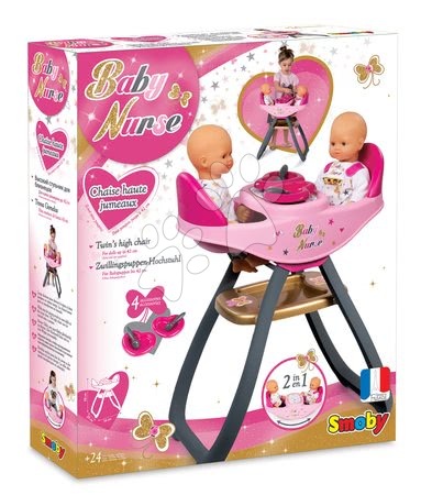 Játékbaba etetőszékek - Etetőszék Baby Nurse Arany sorozat Smoby - 5