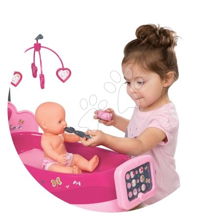 Babaházak - Babacenter játékbabáknak Baby Nurse Arany sorozat Smoby - 7