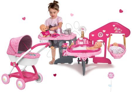 Pečovatelské centrum pro panenky - Set pečovatelské centrum pro panenku Baby Nurse Smoby - 14