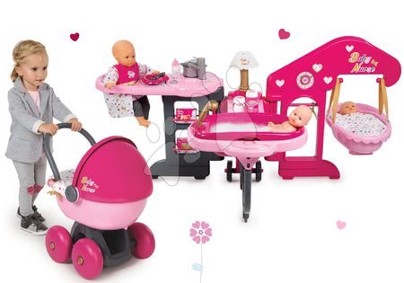 Centru de îngrijire pentru păpuși - Set centru bebe pentru păpuşă Baby Nurse Smoby - 14