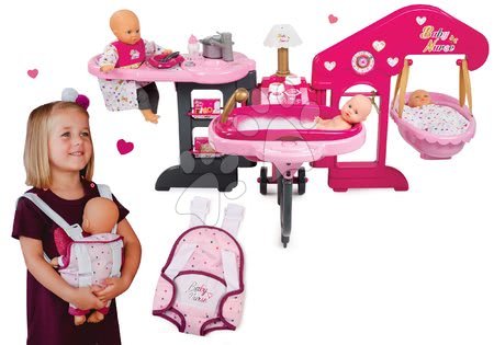 Kompleti za oskrbo punčk in dojenčkov - Komplet za oskrbo dojenčka Baby Nurse Smoby - 16