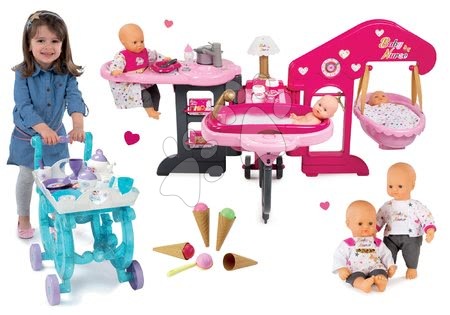 Domčeky pre bábiky sety - Set domček pre bábiku Baby Nurse Smoby - 20