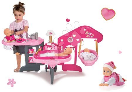 Pečovatelské centrum pro panenky - Set pečovatelské centrum pro panenku Baby Nurse Smoby - 16