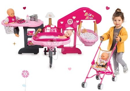 Pečovatelské centrum pro panenky - Set pečovatelské centrum pro panenku Baby Nurse Smoby - 14