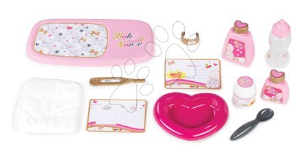 Doplňky pro panenky - Přebalovací set Baby Nurse Zlatá edice Smoby - 1