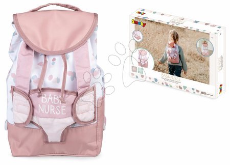 Fascia neonato con zaino Backpack per bambola Smoby