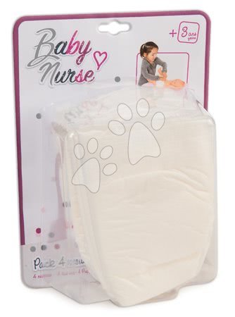 Păpuși - Scutece Pampers Violette Baby Nurse Smoby