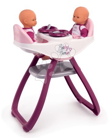 Babacenter - Szett emeletes babaágy ikereknek Violette Baby Nurse Smoby - 3