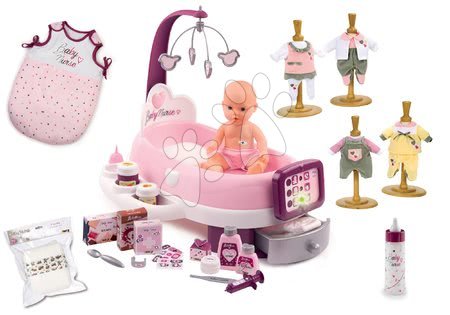 Domčeky pre bábiky sety - Set opatrovateľské centrum pre bábiku Violette Baby Nurse Smoby