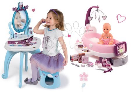 Centru de îngrijire pentru păpuși - Set centru bebe pentru păpușa de jucărie Violette Baby Nurse Smoby