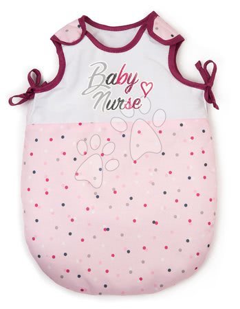 Schlafsack mit Punkten Violette Baby Nurse Smoby für Puppe bis 42 cm ab 18 Monaten