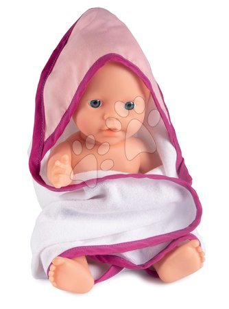 Dodatki za punčke in dojenčke - Banjica s tekočo vodo elektronska Violette Baby Nurse Smoby z jacuzzi kopeljo in Led osvetlitvijo za 42 cm dojenčka_1