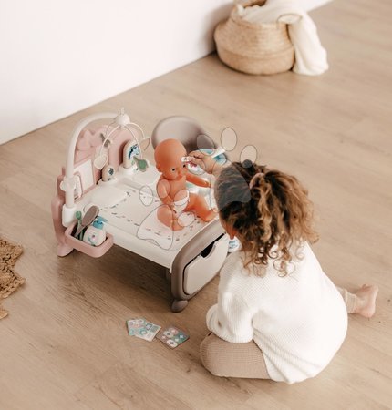 Domki dla lalek - Domek dla lalki Cocoon Nursery Natur D'Amour Baby Nurse Smoby - 12