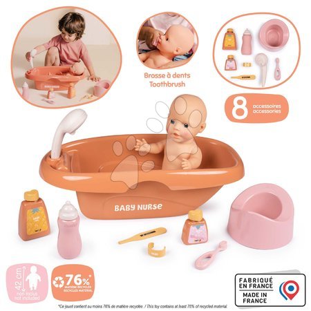 Baby Nurse | Seite 4 - Badewanne mit Töpfchen – Bath Set & Accessories Soft Baby Nurse Smoby _1