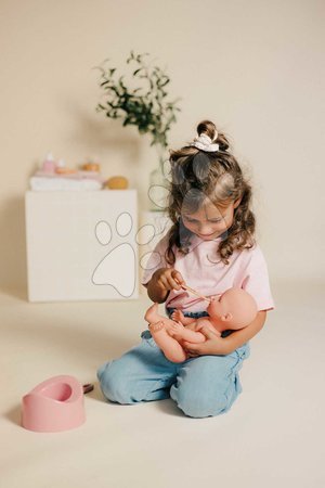 Puppenzubehör - Badewanne mit Töpfchen – Bath Set & Accessories Soft Baby Nurse Smoby  - 7