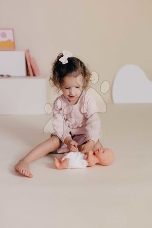 Puppenzubehör - Plienky pampersky 4 kusy Nappies Baby Nurse Smoby - 3