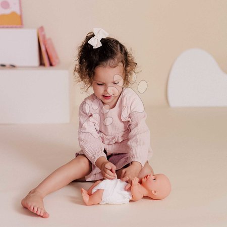 Puppenzubehör - Plienky pampersky 4 kusy Nappies Baby Nurse Smoby - 4