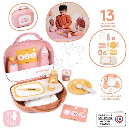 Baby Nurse | Seite 4 - Köfferchen mit Wickelzubehör  Vanity Soft Baby Nurse Smoby_1
