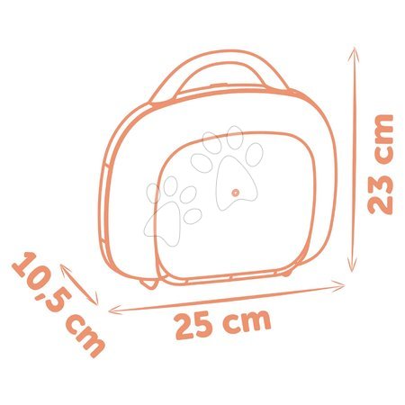 Puppenzubehör - Köfferchen mit Wickelzubehör  Vanity Soft Baby Nurse Smoby - 3