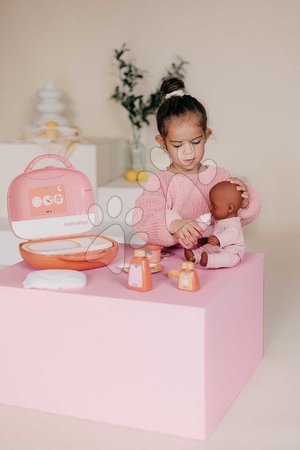 Puppenzubehör - Köfferchen mit Wickelzubehör  Vanity Soft Baby Nurse Smoby - 13