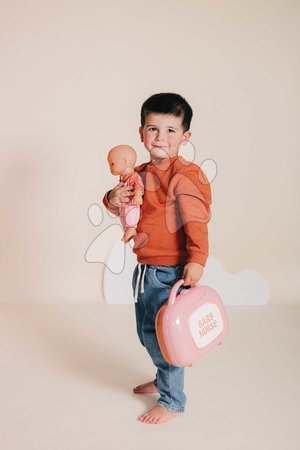 Puppenzubehör - Köfferchen mit Wickelzubehör  Vanity Soft Baby Nurse Smoby - 16