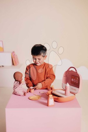 Puppenzubehör - Köfferchen mit Wickelzubehör  Vanity Soft Baby Nurse Smoby - 18