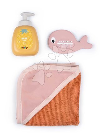 Puppenzubehör - Badewanne mit funktionierender Dusche Balneo Bath Soft Baby Nurse Smoby - 2