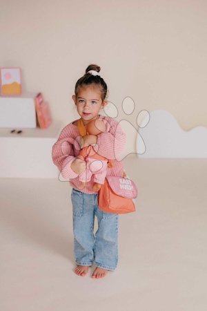 Doplnky pre bábiky - Prebaľovacia taška s plienkou a fľaškou Changing Bag Soft Baby Nurse Smoby - 3