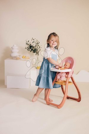 Puppenhochstühle - Hochstuhl mit bunten Ringen Highchair Soft Baby Nurse von Smoby - 3