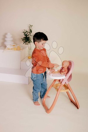 Puppenhochstühle - Hochstuhl mit bunten Ringen Highchair Soft Baby Nurse von Smoby - 6
