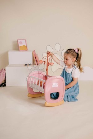 Puppenbetten und Wiegen - Wiege mit Mobile Baby’s Cot Soft Baby Nurse von Smoby - 3