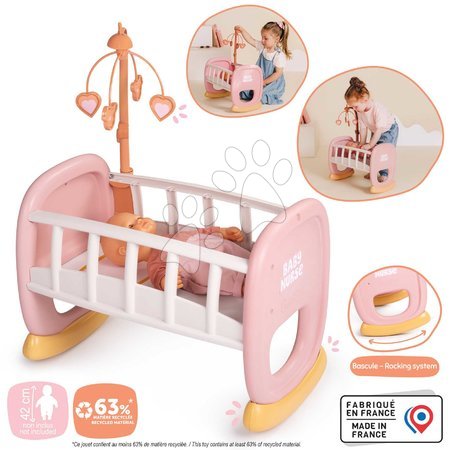 Baby Nurse | Seite 4 - Wiege mit Mobile Baby’s Cot Soft Baby Nurse von Smoby_1