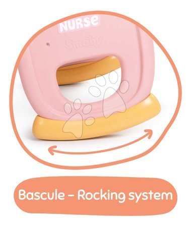 Puppenbetten und Wiegen - Wiege mit Mobile Baby’s Cot Soft Baby Nurse von Smoby - 2