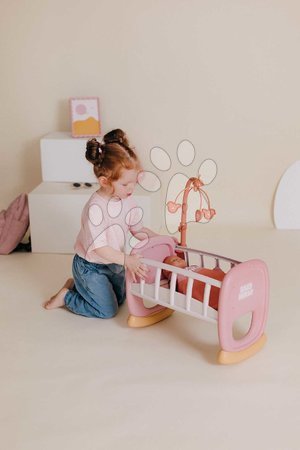 Puppenbetten und Wiegen - Wiege mit Mobile Baby’s Cot Soft Baby Nurse von Smoby - 10
