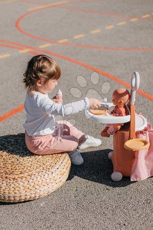 Puppenhäuser - Wickelkoffer mit Bettchen auf Rädern 3-in-1 Nursery Soft Baby Nurse Smoby - 23