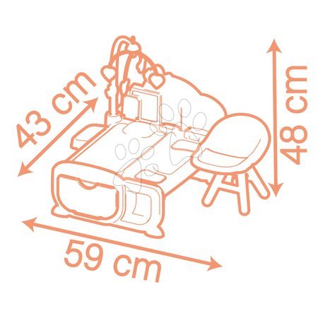 Puppenhäuser - Elektronisches Puppenhaus Cocoon Nursery Soft Baby Nurse Smoby - 18