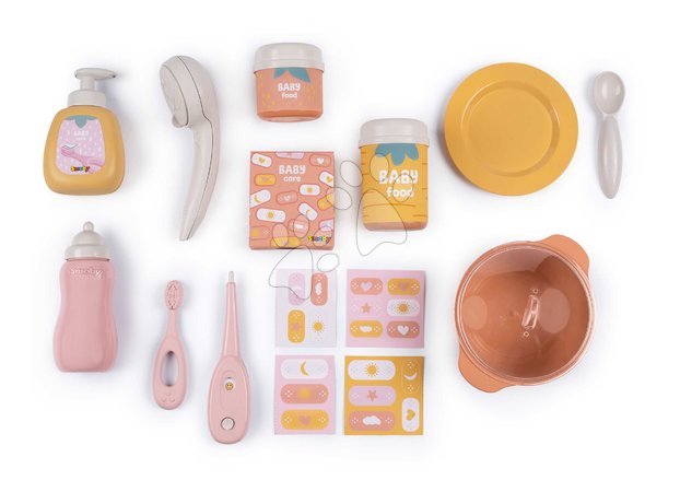 Puppenhäuser - Dreiflügeliges Puppenhaus Large Doll's Play Center Soft Baby Nurse Smoby - 2