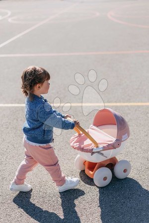 Puppenwagen ab 18 Monaten - Puppenwagen mit Textilausstattung Pram Soft Baby Nurse Smoby - 11