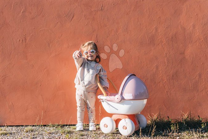 Puppenwagen ab 18 Monaten - Puppenwagen mit Textilausstattung Pram Soft Baby Nurse Smoby - 13
