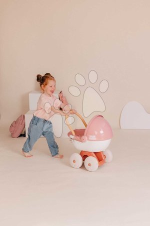 Puppenwagen ab 18 Monaten - Puppenwagen mit Textilausstattung Pram Soft Baby Nurse Smoby - 23