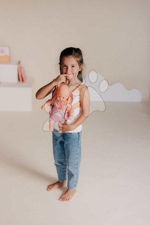 Puppenzubehör - Puppen-Babytrage mit verstellbaren Gurten – Carrier Soft Baby Nurse von Smoby - 13